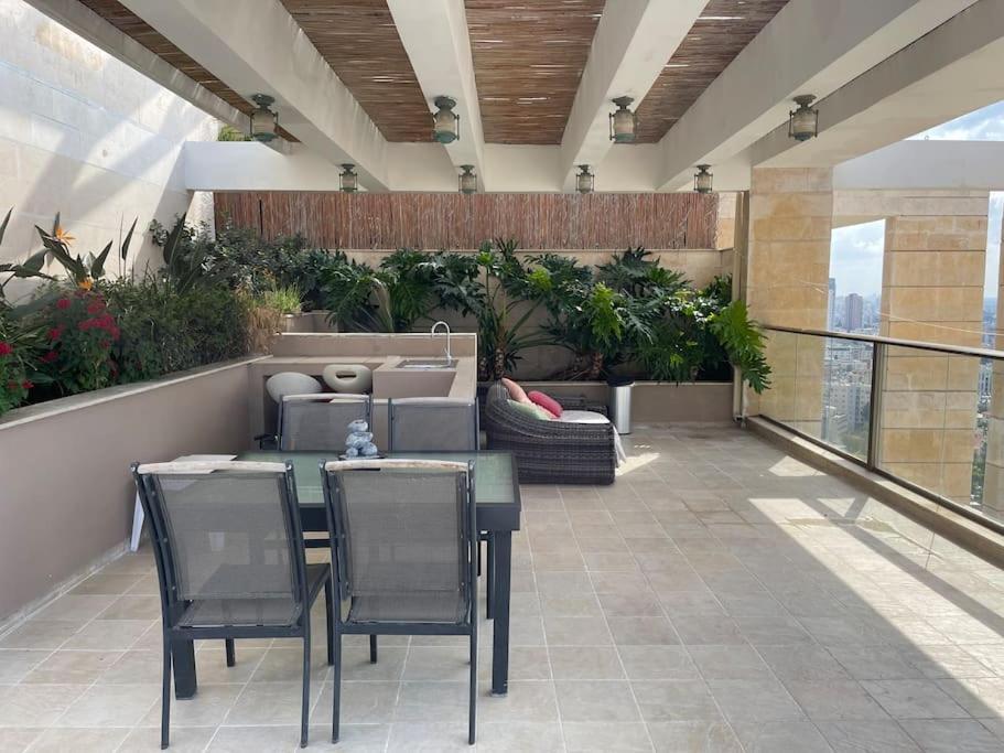 شقة Beautiful Penthouse W/Amazing View, Prime Location رامات جان المظهر الخارجي الصورة