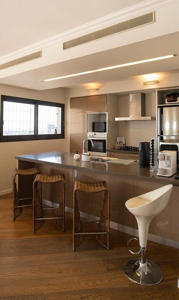 شقة Beautiful Penthouse W/Amazing View, Prime Location رامات جان المظهر الخارجي الصورة