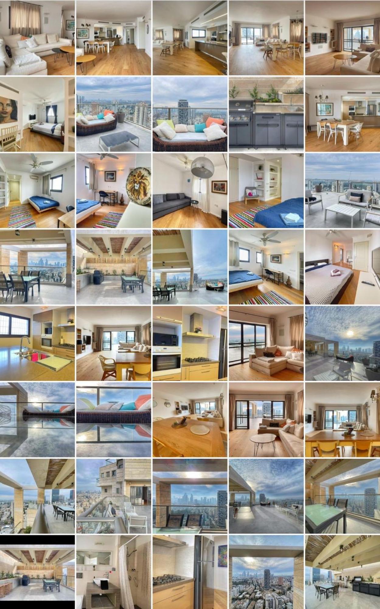 شقة Beautiful Penthouse W/Amazing View, Prime Location رامات جان المظهر الخارجي الصورة